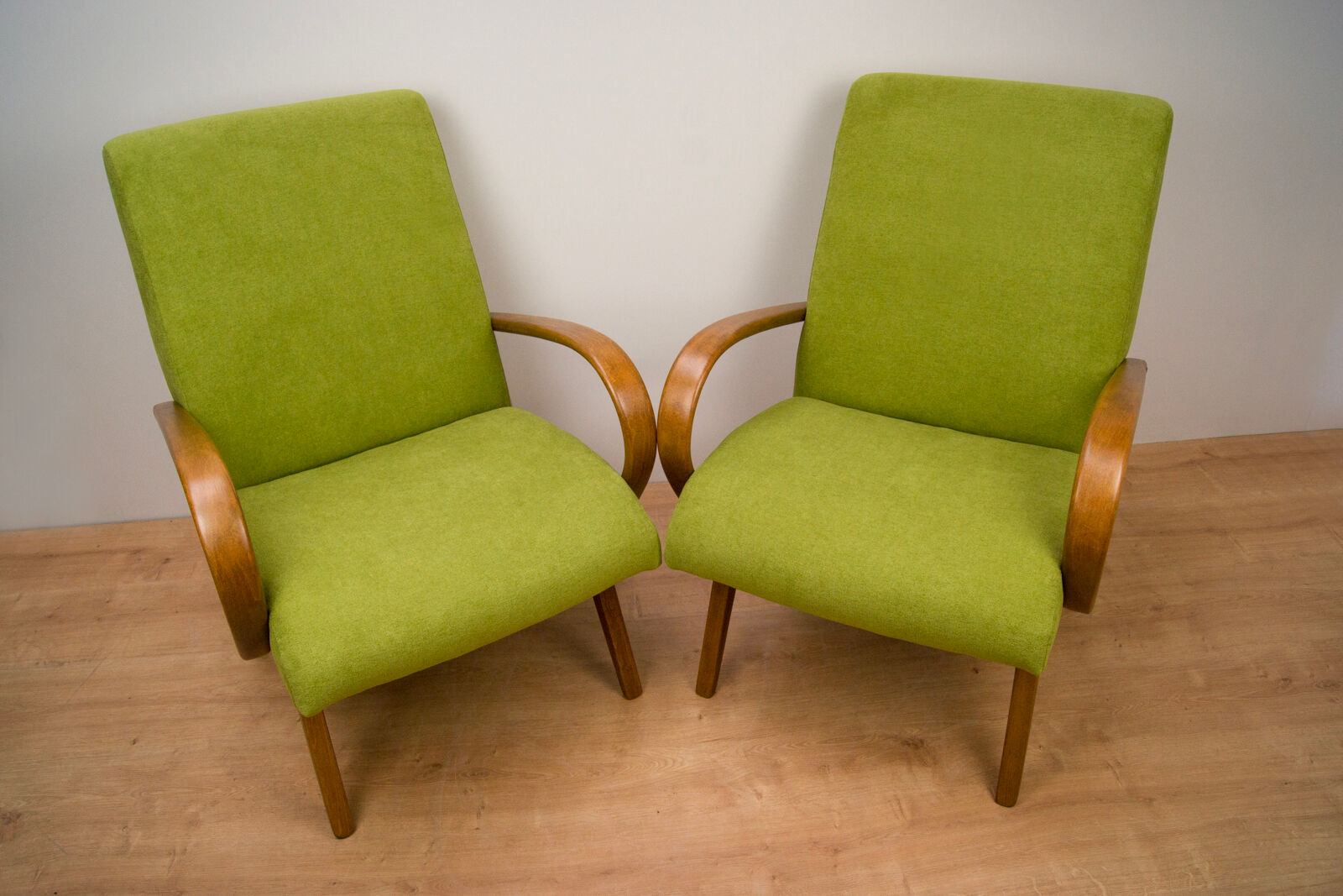 Pairs of armchairs  by Jaroslav Smidek for Ton  1960