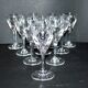 Saint-louis set of 10 white wine glasses in cut crystal vic 1930 13cm