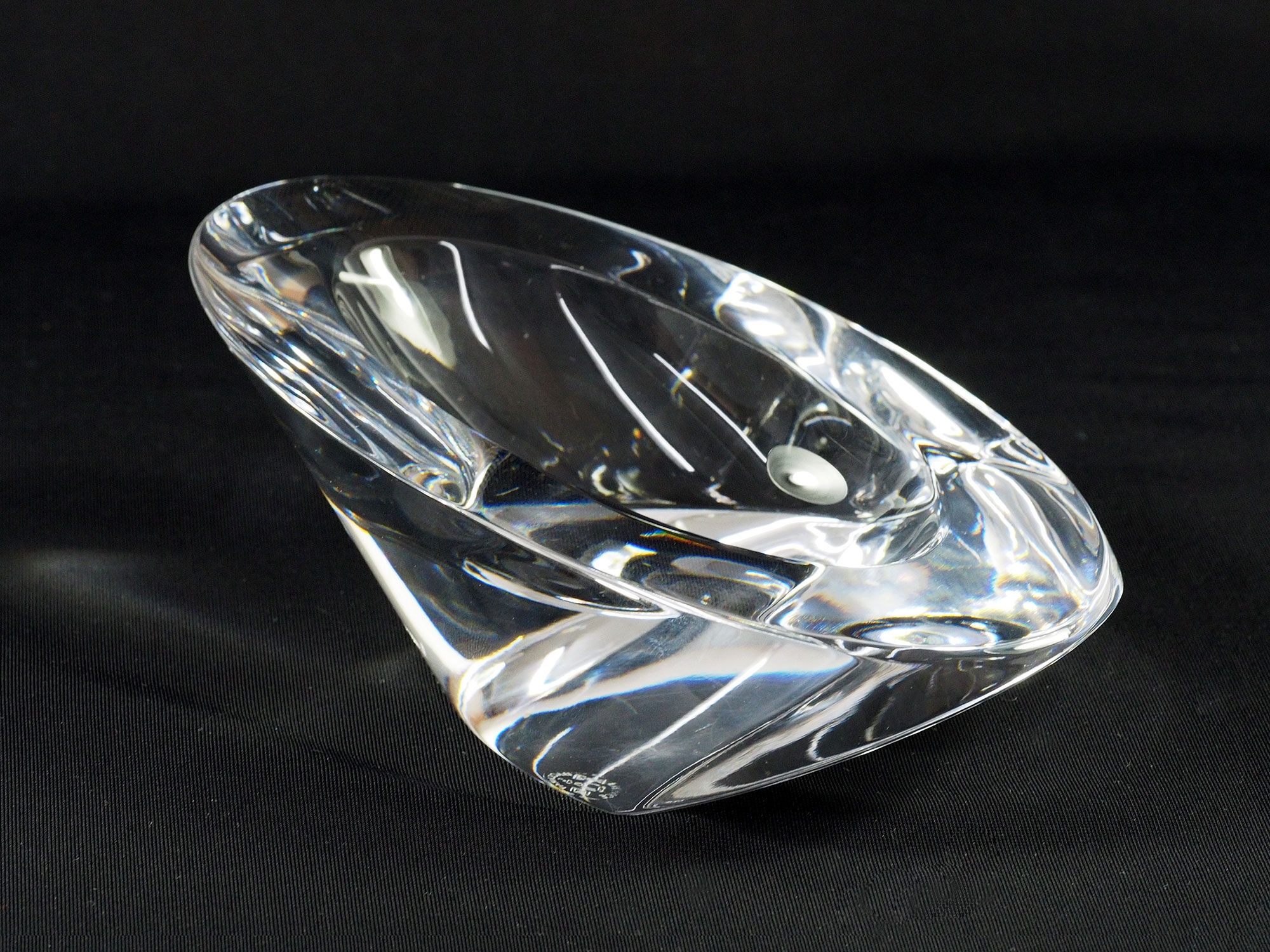 Baccarat Crystal Pipe Rest Holder Stand