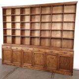 Vintage pharmacy wall cabinet cupboard display case