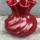 Twisted Vase Vallauris Bordeaux 1950s