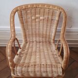 Rattan children's chair