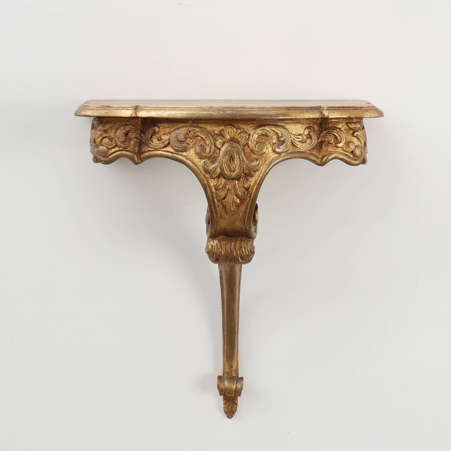 20th century Giltwood Wall Console in Louis XV Style, France
