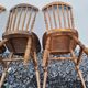 Set de 6 chaises Baumann en bois tourné