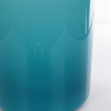 Otto Brauer for Kastrup Holmegaard - Light blue bottle vase "Gulvvase"