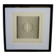 Tableau Vintage Art Optique - Victor Vasarely - Frame 40x40cm
