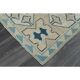1970s Vintage Turkish Handmade Wool & Cotton Orange Area Rug 175x248