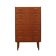 Teak chest of drawers, Danish design, 1970s, made in Denmark