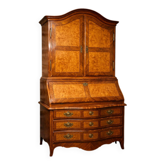 Bureau secretary in veneered walnut – antique work