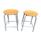Pair of school stools