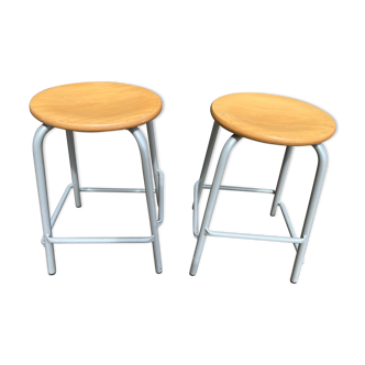 Pair of school stools