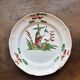 Set of 4 18th-century plates – Islettes earthenware – Polychrome Chinese decoration