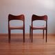 Danish Dining Chairs by Arne Hovmand Olsen for Mogens Kold, Set of 6, 1960s