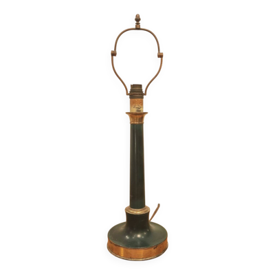Pied de lampe à poser en métal, Maison Malabert