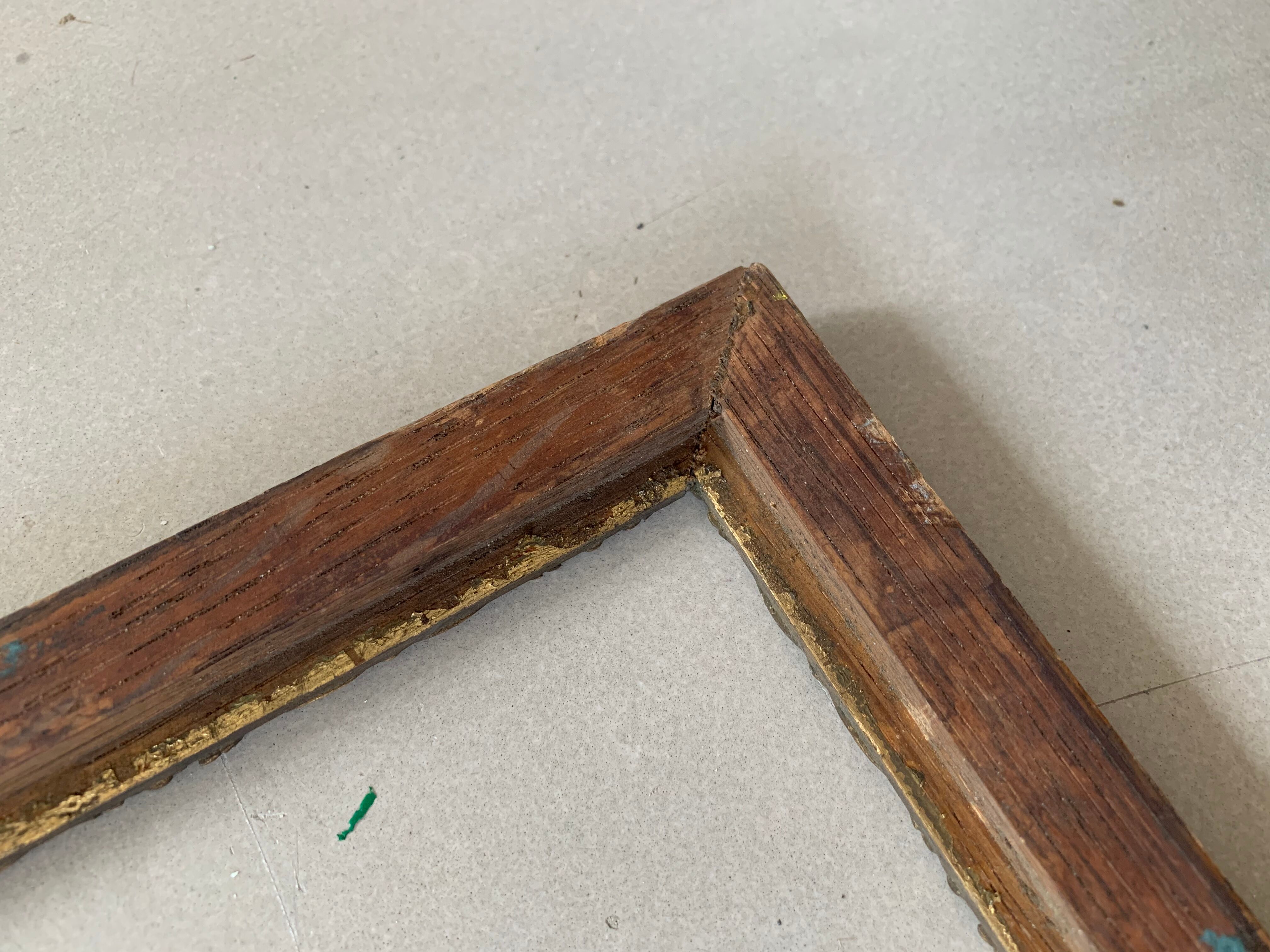 Old wooden frame 43x34cm