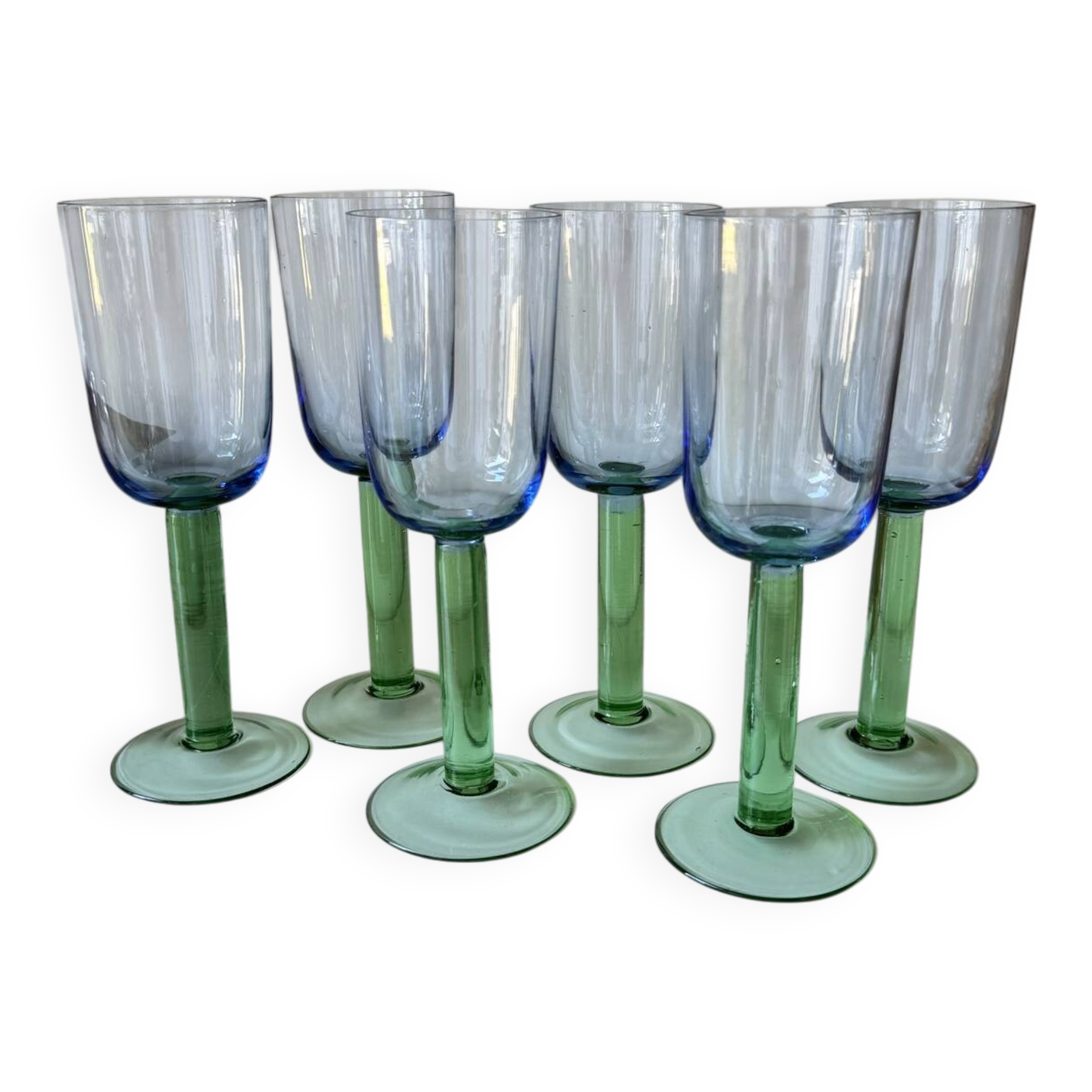 Superbe verres à pied vintage