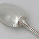 Ravinet d'Enfert 6 silver-plated moka spoons Minerva, Art Deco fluting