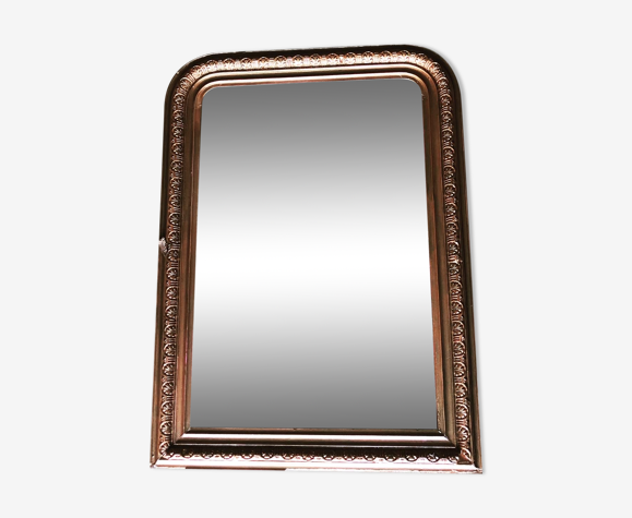 Miroir doré Louis Philippe