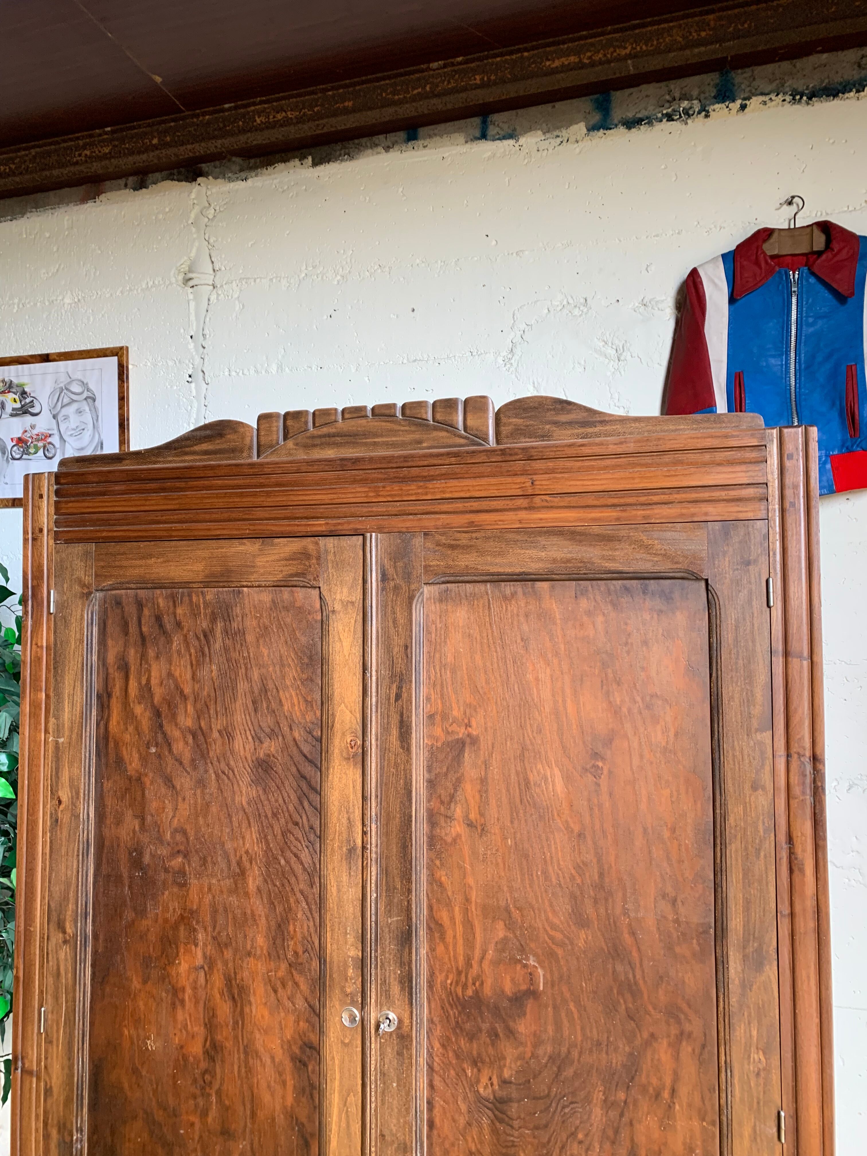 Art-deco wardrobe