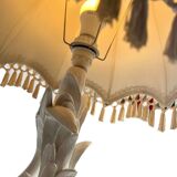 Vintage xl italian high table lamp (1m high!)