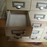 small wooden drawer unit