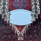 Art Deco plateau mirror and glass