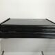 Large japanese laque box with mother-of-pearl marquetry