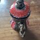 Vallauris Chrome Enameled Ceramic Teapot or Coffee Pot