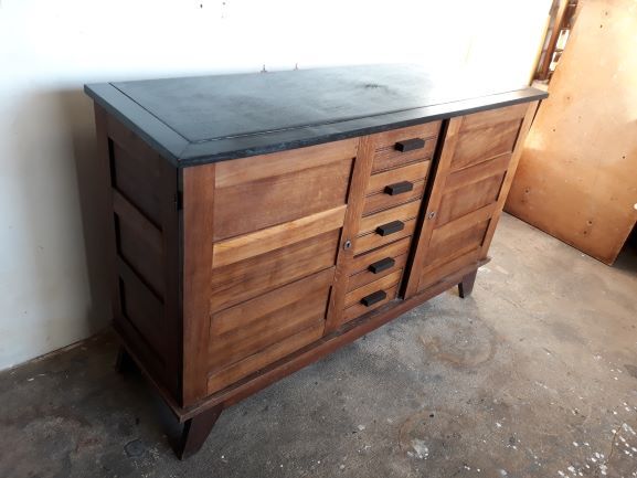 Buffet feet compass by René Gabriel 1950