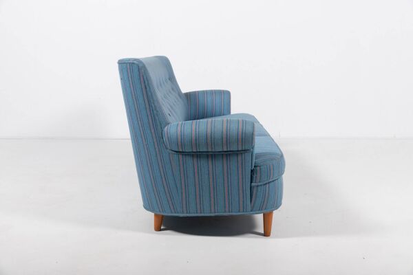 Canapé suédois moderne et élégant Carl Malmsten « Home Evening » par OH Sjögren, années 1960