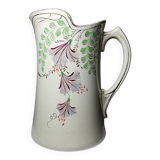 Large antique toilet bowl faience Hamage Moulin des Loups