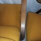 Pair of Scandinavian armchair compass feet 50s