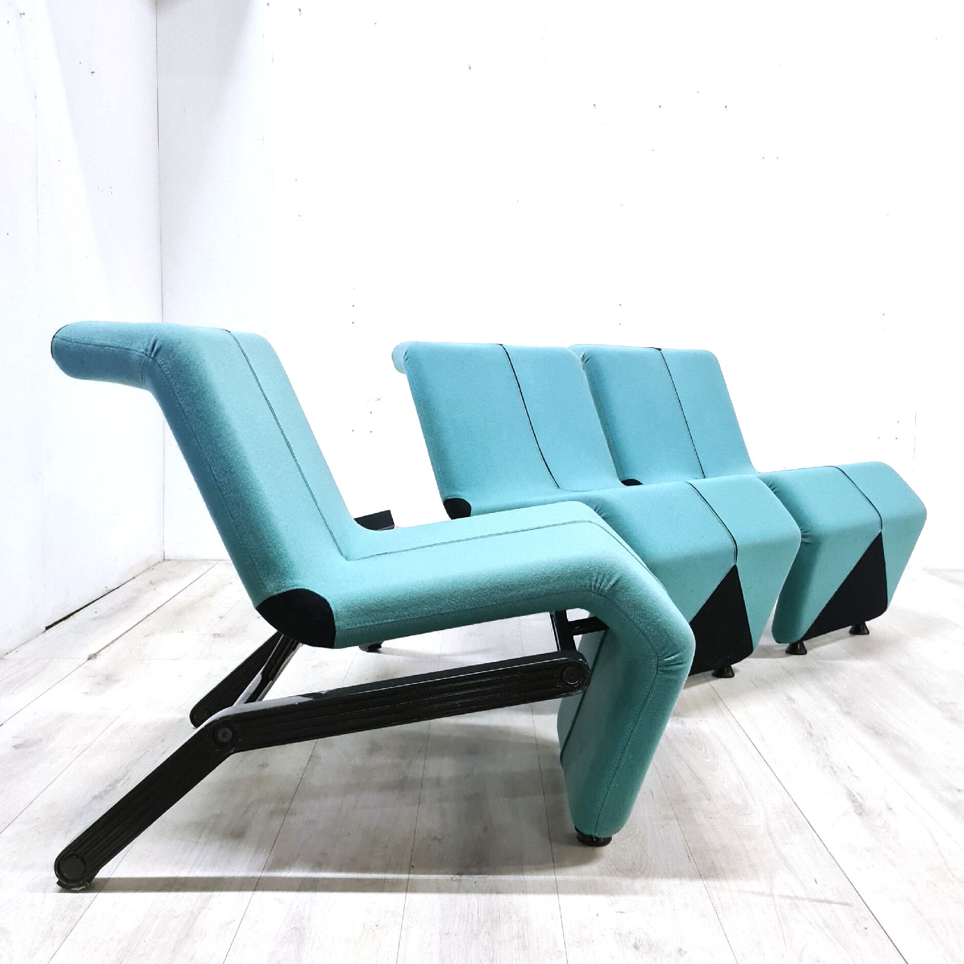 Canapé modulaire post-moderne de style Memphis par Thierry Belt pour Artifort, Pays-Bas années 1980