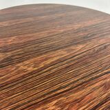 Vintage round coffee table rosewood