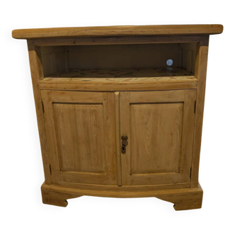 Meuble bas relooké bois blanchi