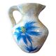 Blue Thistle Pitcher