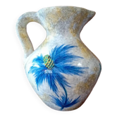 Pichet chardons bleus
