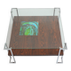 Double tray coffee table Vintage design 1970s