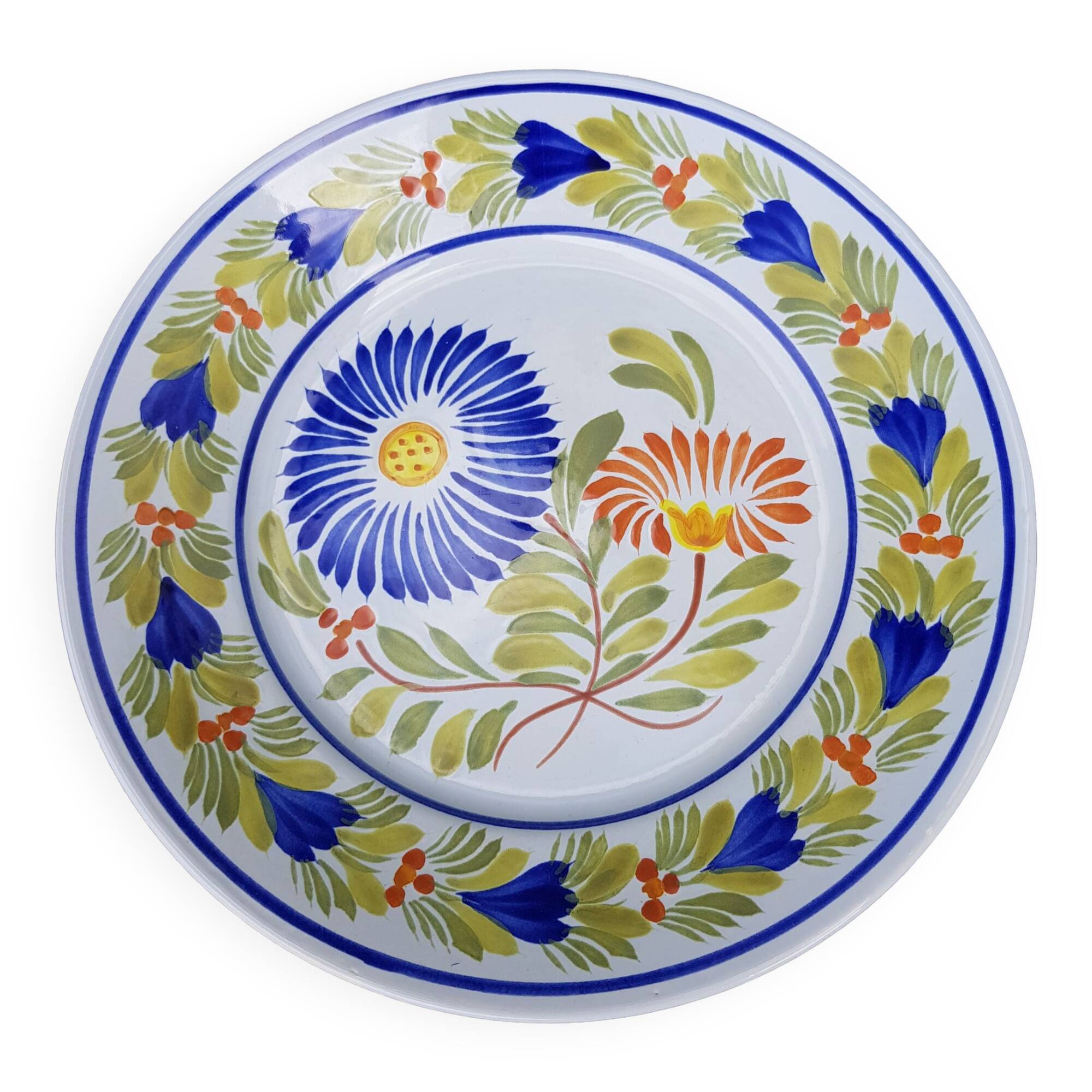 Henriot Quimper plate