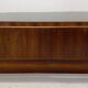 Danish Rosewood Double Floating Bed By Sannemans, 1970s.