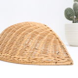 Wicker sconce