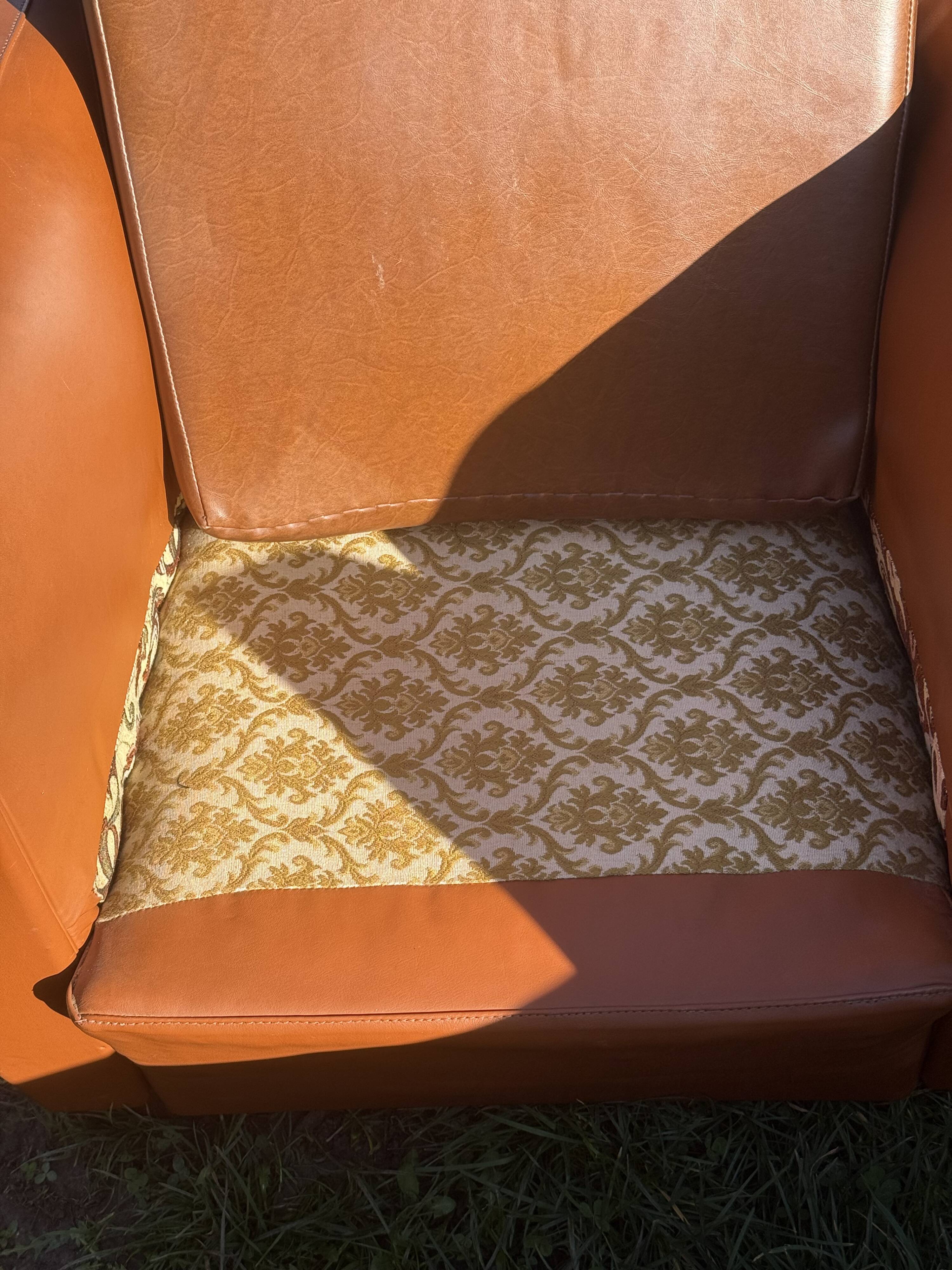 pair of leather clubs