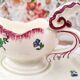 Gravy boat on frame Gien France Lorraine model