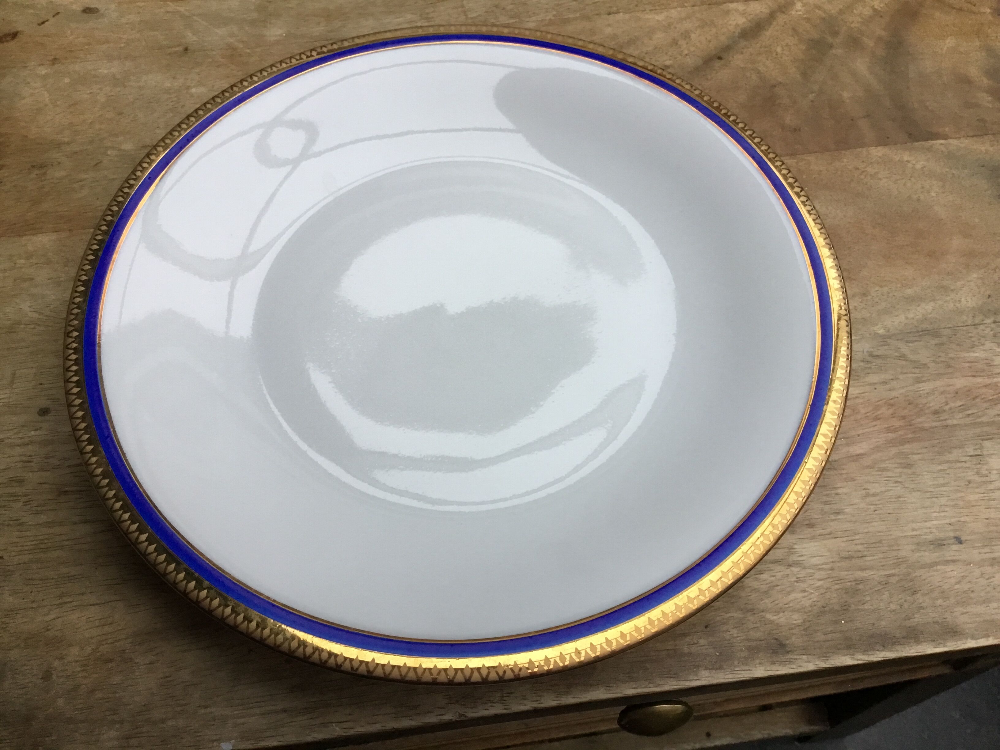 Hertel Jacob golden flat plate