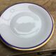 Assiette plate Hertel Jacob doré