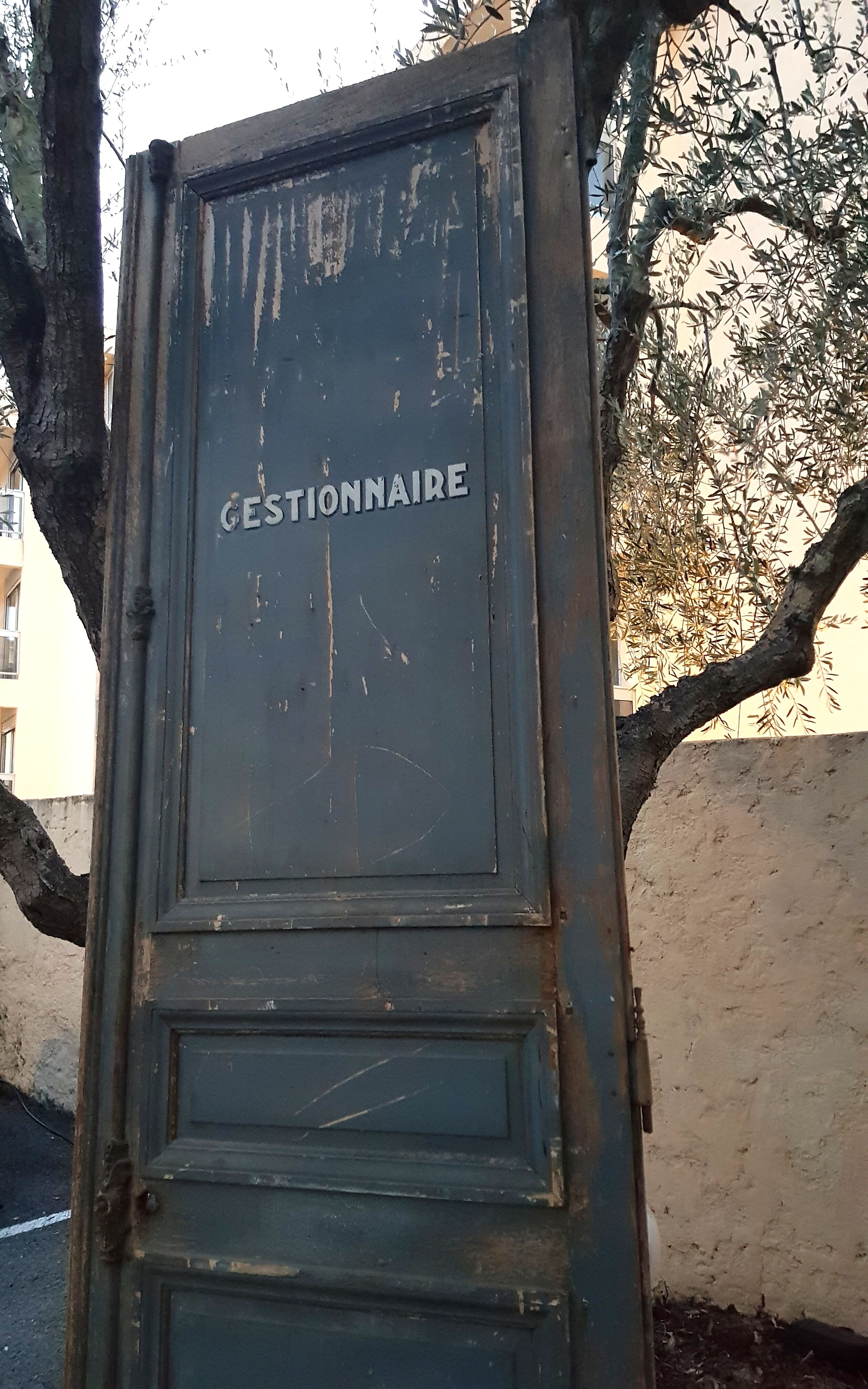 Old door "Manager"
