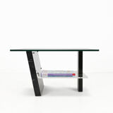 Italian marble and glass coffee table Ca.1970