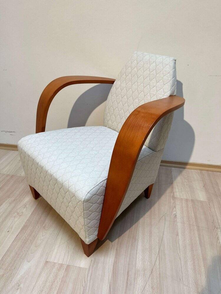 Spanish Club Chair in Beech and Plywood, 1990s