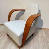 Spanish Club Chair in Beech and Plywood, 1990s
