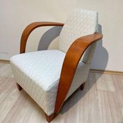 Spanish Club Chair in Beech and Plywood, 1990s